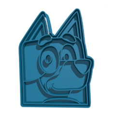 Cortante Bluey cara