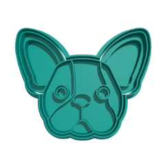 Cortante Perro Bulldog Frances