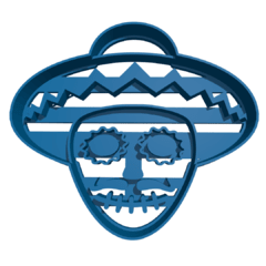 Cortante Calavera Hombre