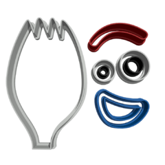 Cortante Forky Fondant