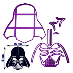 Cortante Darth Vader Torta