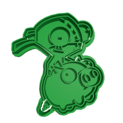 Cortante Invasor Zim Gir