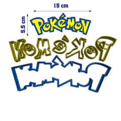 Cortante Pokemon Fondant