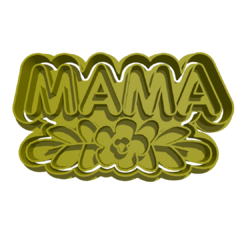 Cortante mamá flores