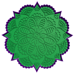 Cortantes Mandala 20 cm