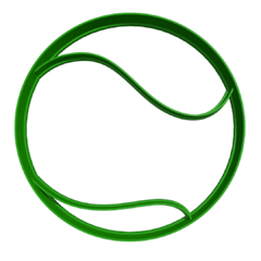 Cortante Pelota Tenis