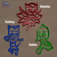 Cortante PJ Mask cuerpo entero
