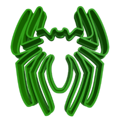 Cortantes Spiderman Araña Cupcake