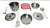 Set de cocina de acero inoxidable x 9 accesorios en internet