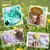 Libro de tela sensorial "Bichos y Flores" - comprar online