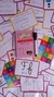 Empiezo a escribir en cursiva. Cartas con marcador.