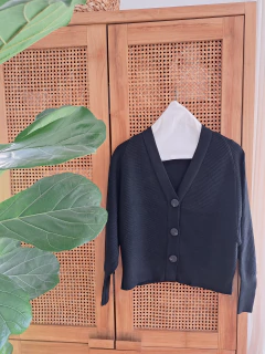 Cardigan diagonal - tienda online