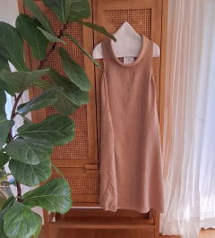 Vestido cuello buche - comprar online