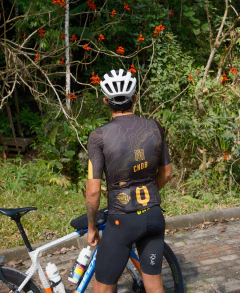 Jersey Pretinha com yellow - loja online