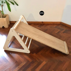 TRIANGULO + RAMPA/TOBOGAN SIMIL MADERA - comprar online