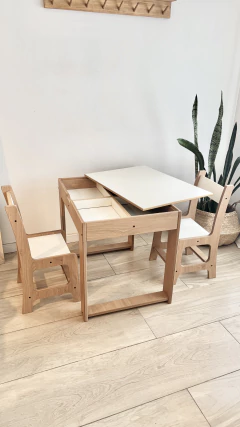MESA MULTIFUNCIONAL + 2 SILLAS
