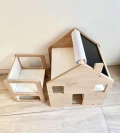 ESCRITORIO PIZARRA CASITA SIMIL MADERA en internet