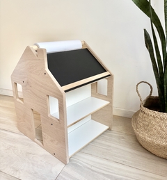 ESCRITORIO PIZARRA CASITA SIMIL MADERA