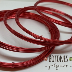ALAMBRE DE ALUMINIO ROJO - 1MM X 5 METROS (COD:062) - comprar online