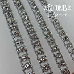 GALON ABS CON STRASS - 8MM- (COD: 1246) - comprar online