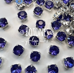 STRASS -VIOLETA ENGARZADO - 6MM (COD: 2792)