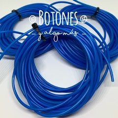 CAUCHO DE COLOR AZUL 3MM - Cod:462