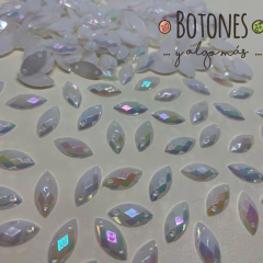 GEMA NAVETTE- BLANCO AB - 7X15MM (COD:1119) ECO - comprar online