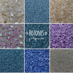 Imagen de KIT DE BORDADO AZUL - (Cod: 1058)