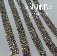 CINTA DE STRASS TORNASOL - 4X2MM  (COD:1064) en internet