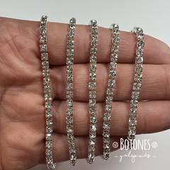 CINTA DE STRASS CRISTAL SS14 (COD: 2637) CONTINUO