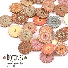MANDALAS MULTIDISEÑO - 20 MM (COD:285)