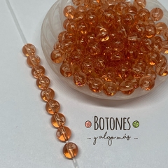 BOLITAS LISAS DORADO -8MM- (COD: 1252)