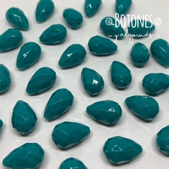 CUENTA LAGRIMA PASANTE 10X14MM (Cod:673) - Botones y algo mas