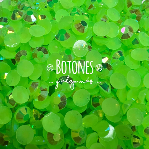 STRASS RESINA- VERDE AB- SS20 (4.6mm) (COD: 2963) NO HOTFIX