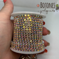 CINTA DE STRASS CRISTAL AB SS18 (COD: 1419) continuo AB - comprar online