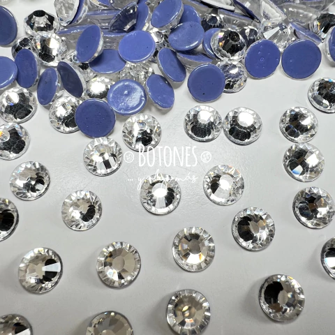 STRASS VIDRIO - CRISTAL - SS30 (6,5MM) X 7200 UNID (COD: 2648) HOTFIX