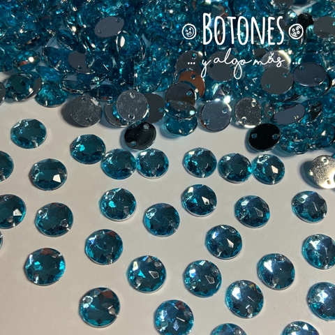 GEMA REDONDA - AQUA - 8MM (COD:1972) NLT