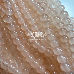 PERLA DE VIDRIO OPALINA 6MM (COD: 3068)