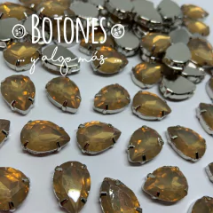 GOTA GRANDE XXL - GEMA OPAL TOPAZ CLARO ENGARZADA - 13X18MM (COD:008) OPL - comprar online