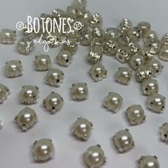 PERLAS ENGARZADAS 8MM (COD:489) - comprar online
