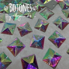 GEMA CUADRADA- TORNASOL - 22MM (COD:1062) ECO