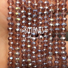 CRISTAL DE ROCA - 6X5MM- (COD: 2071) REDONDO - comprar online