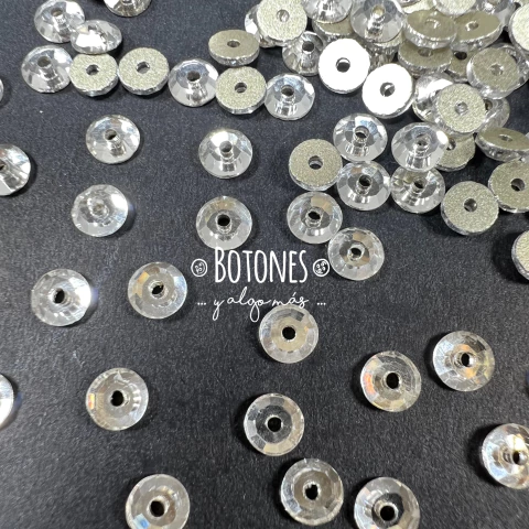 STRASS VIDRIO- CRISTAL - 4 MM x 1440 UNID (COD: 617) PARA COSER - comprar online