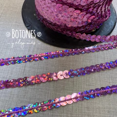 LENTEJUELA 6MM (COD: 2413) ROSA