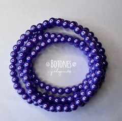 PERLA VIDRIO COLOR - 6MM (COD: 2359)