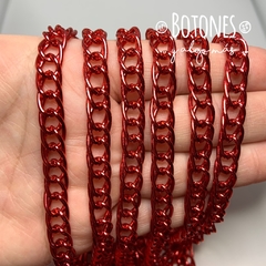 CADENA DE ALUMINIO - ROJO 8MM- (COD: 1432) - comprar online
