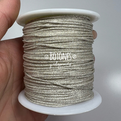 HILO CHINO PLATA 1 MM - ROLLO 36 MT- (COD:2618)