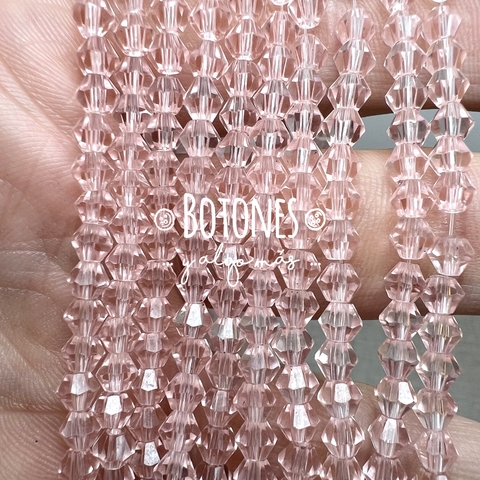 CRISTALITOS - 4x3.5MM- (COD: 1918) BICONO - ROMBO