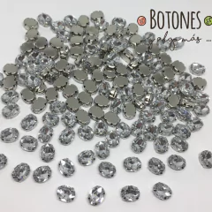 GEMA OVAL CRISTAL ENGARZADA - 8 X 10MM (COD:927) - comprar online