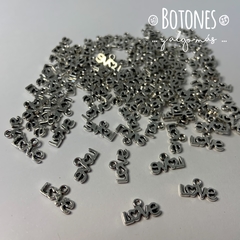 DIJE LOVE 11X6MM (COD: 1850)